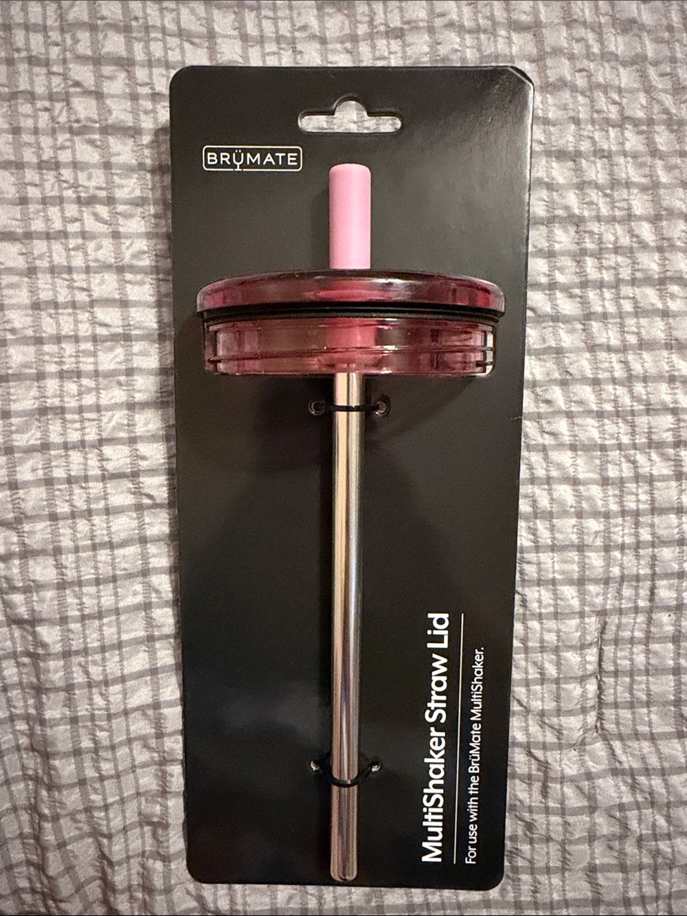 BrüMate MultiShaker Straw Lid in lavender